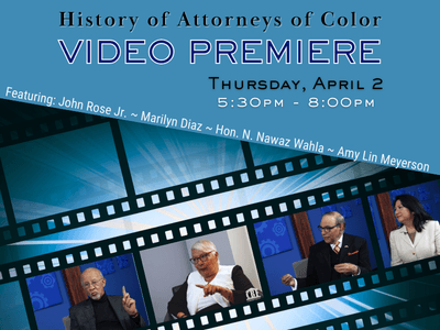 Film Premiere: History of Attorneys of Color