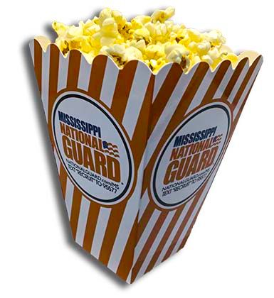 Mississippi National Guard Popcorn Box