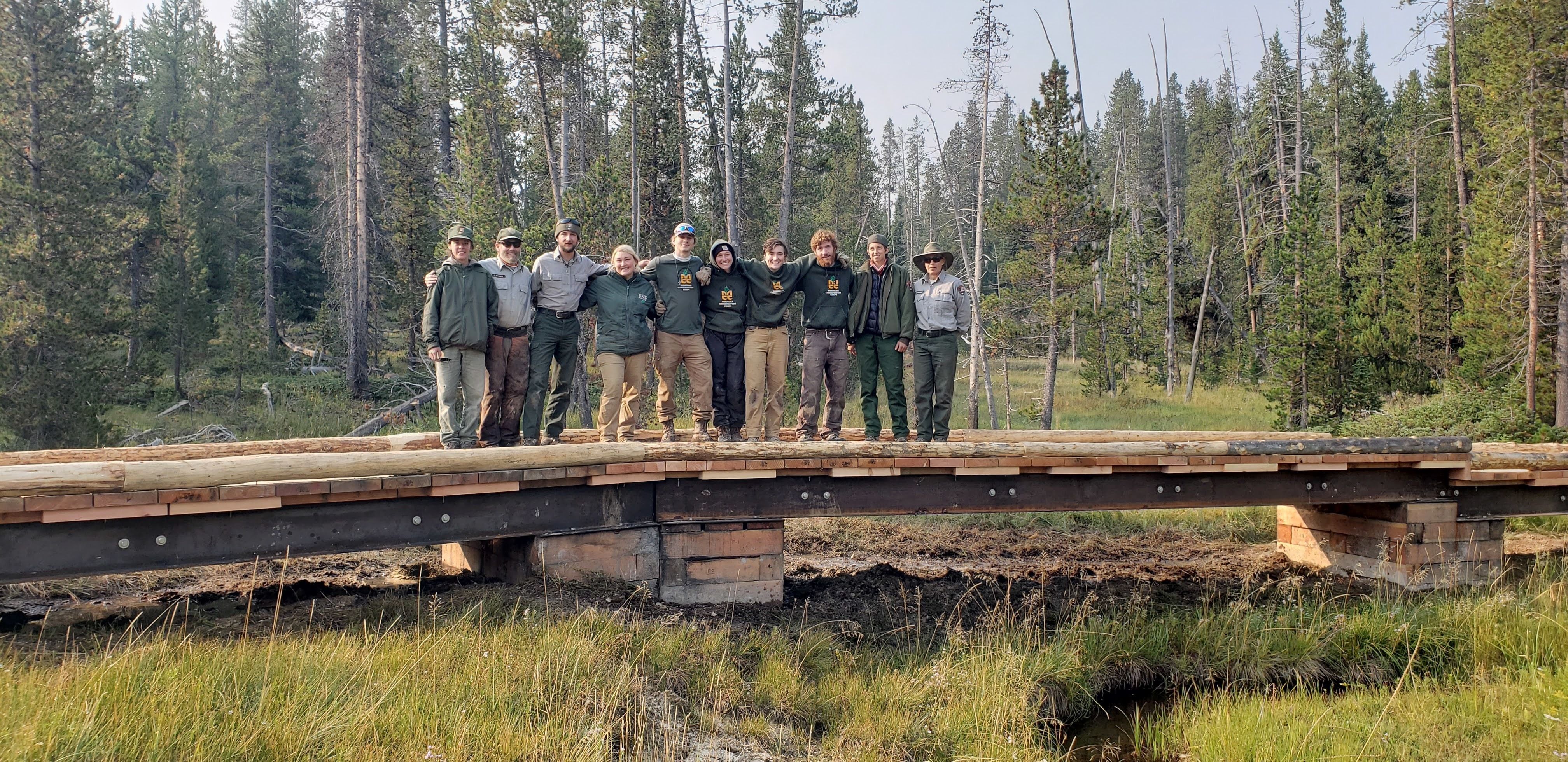MUD Crew Builds a Bridge!