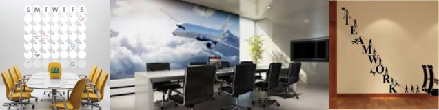 6 Ways to spice up your office with Vinyl Wall Decals, Murals and Lettering – Boca Raton, FL