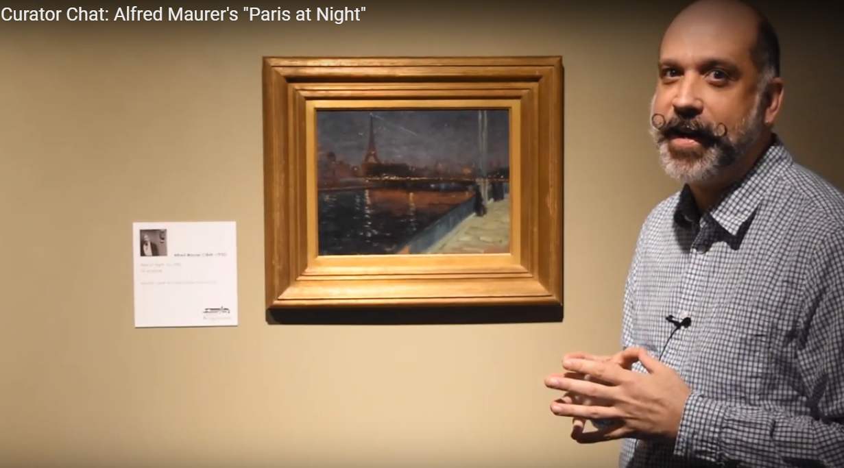Curator Chat - Alfred Maurer's "Paris at Night"