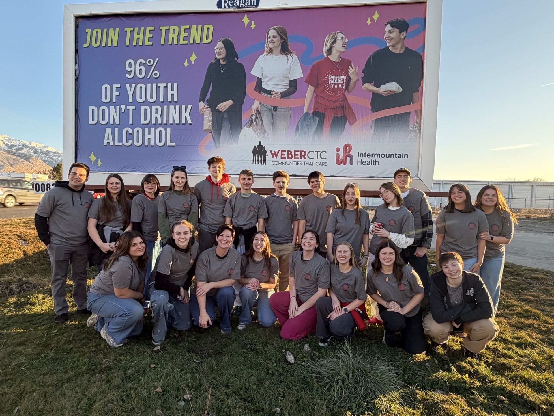 Our Billboard: 96% of Youth Don't Drink Alcohol