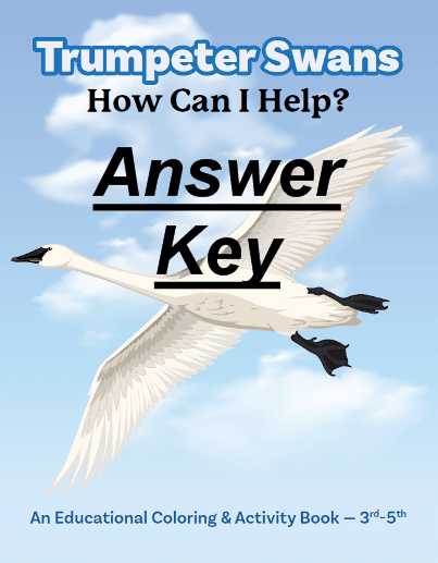 Above: Answer Key- "Trumpeter Swans- How Can I Help?"