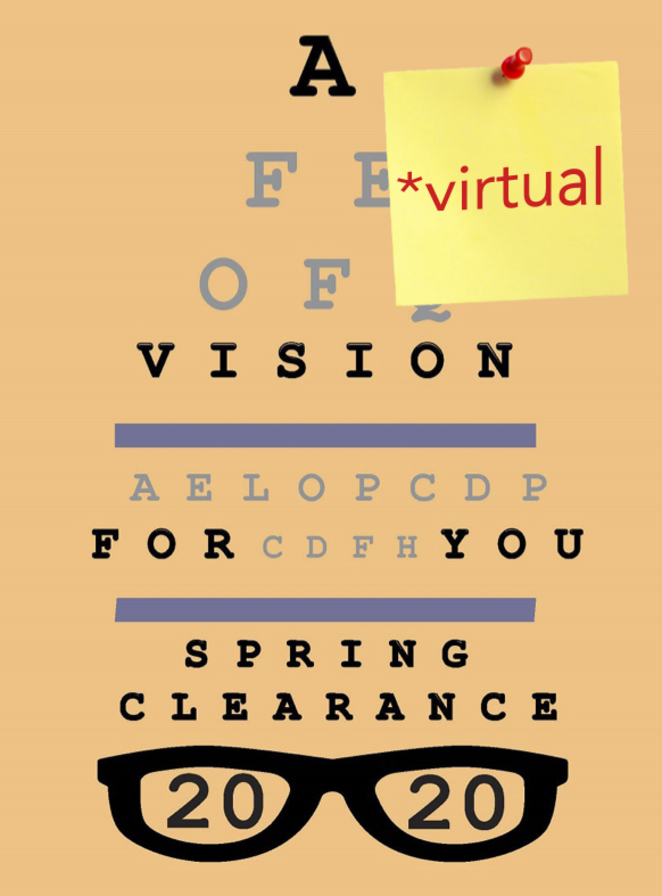 Spring Clearance 2020: A Virtual Vision For You