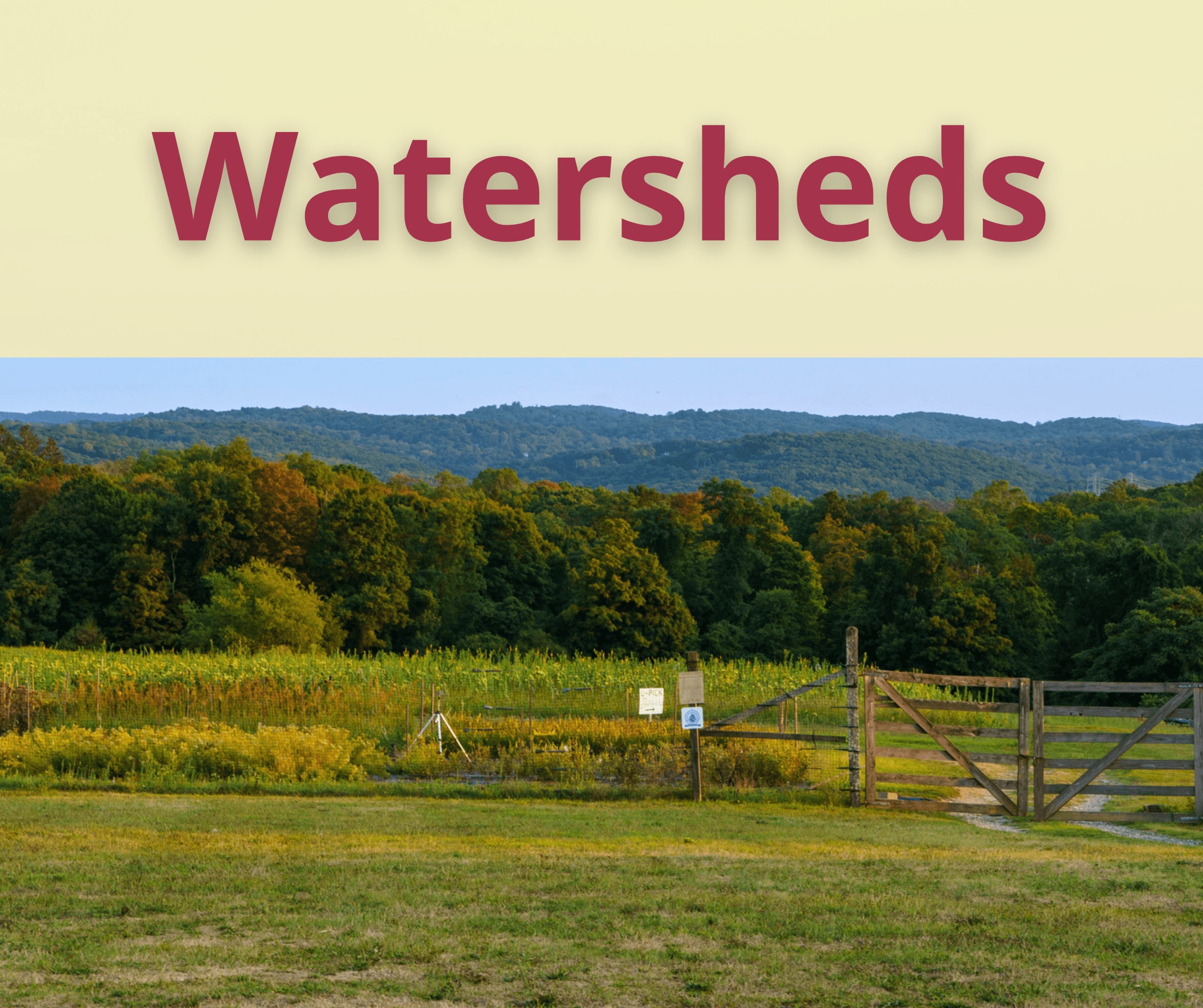 Watersheds: 6 - 8
