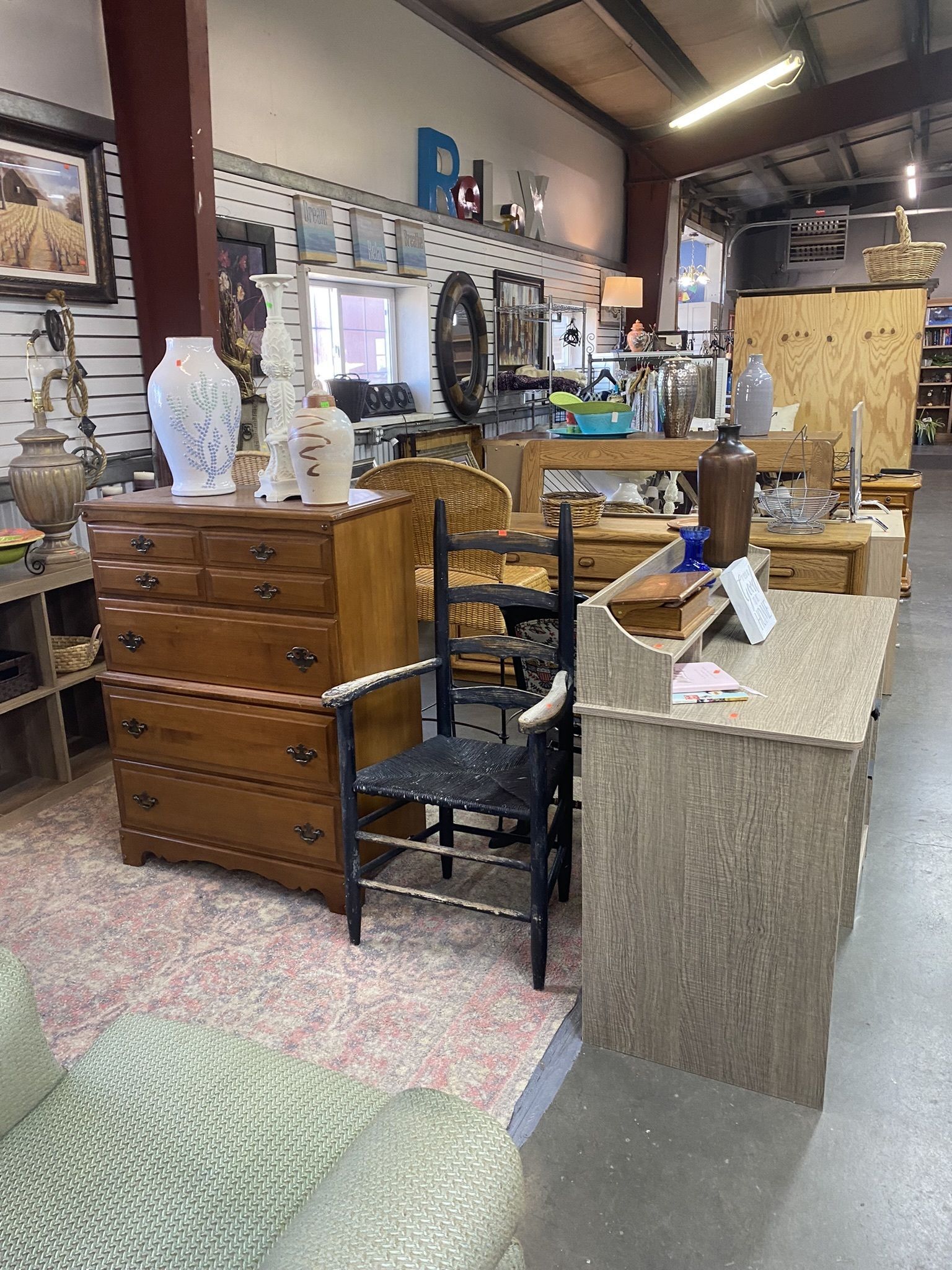 An image of inside the Habitat ReStore