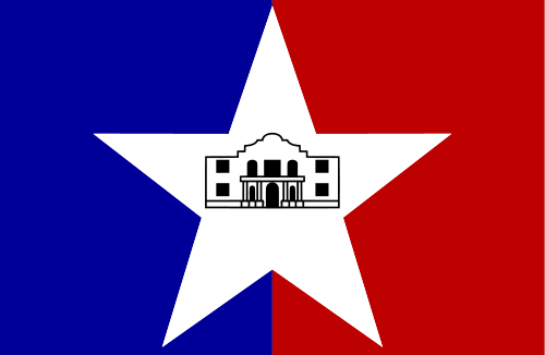 X33153 - Flag of San Antonio, Texas