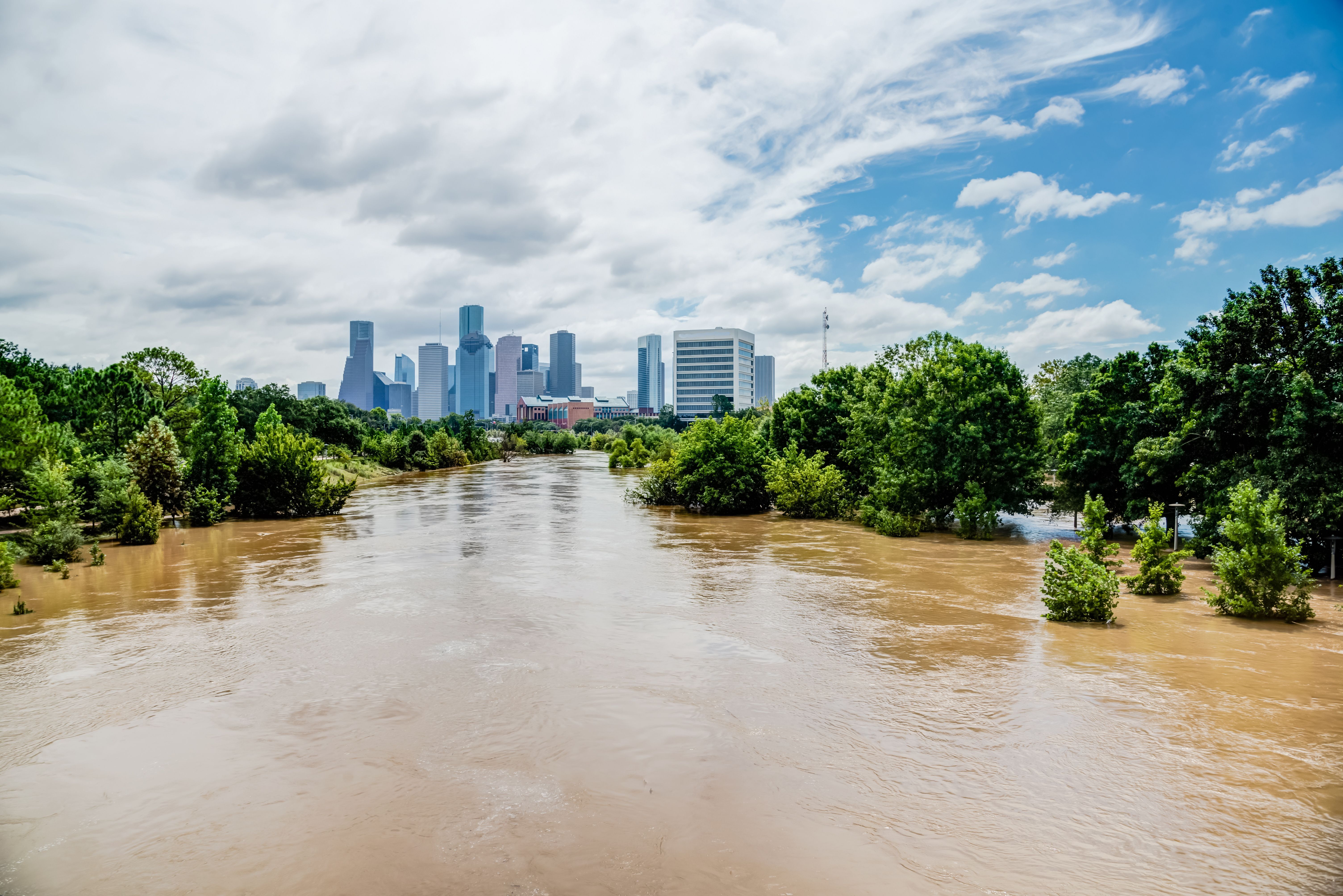 Hurricane Harvey Flood Waters