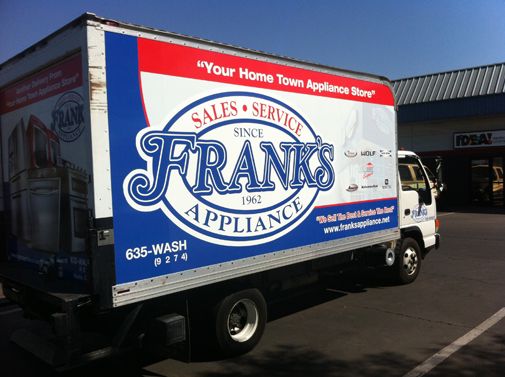 Truck Wrap: Franks Appliance