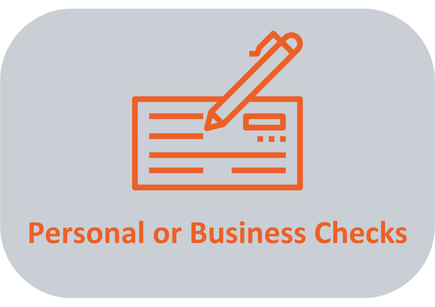 Personal or Business Checks