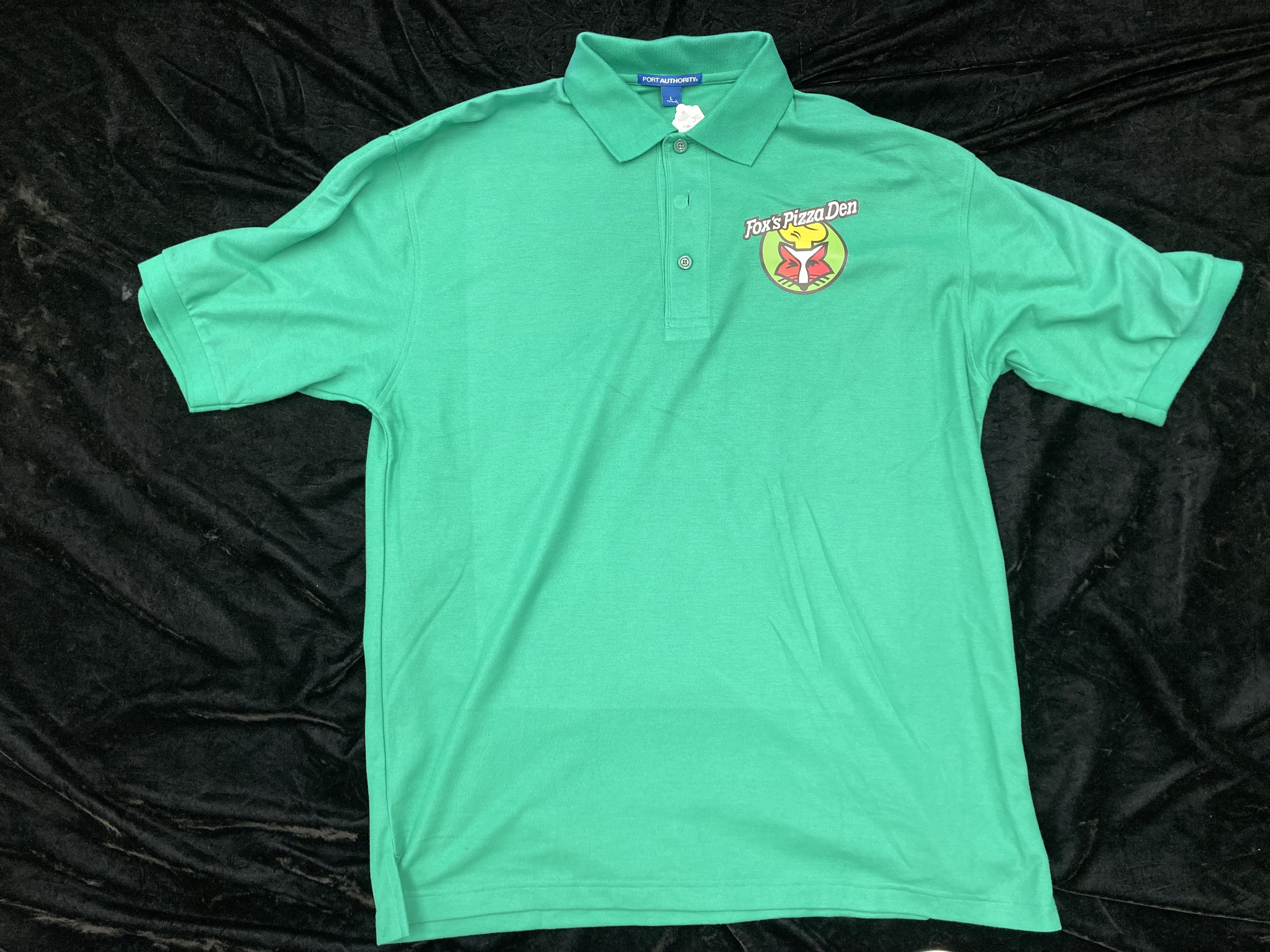 SALE Fox's Logo - Large Green Polo