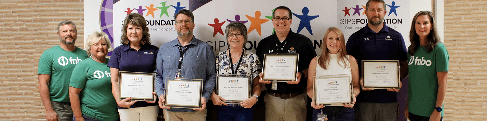 2024 Teacher of the Year Award winners