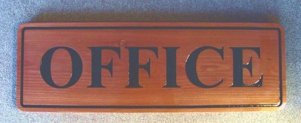 Carved wood hotel, motel, inn, and B&B signs