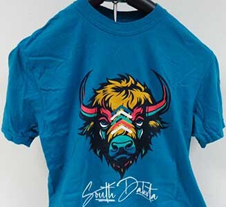 T-Shirt - Topaz Blue SD Buffalo