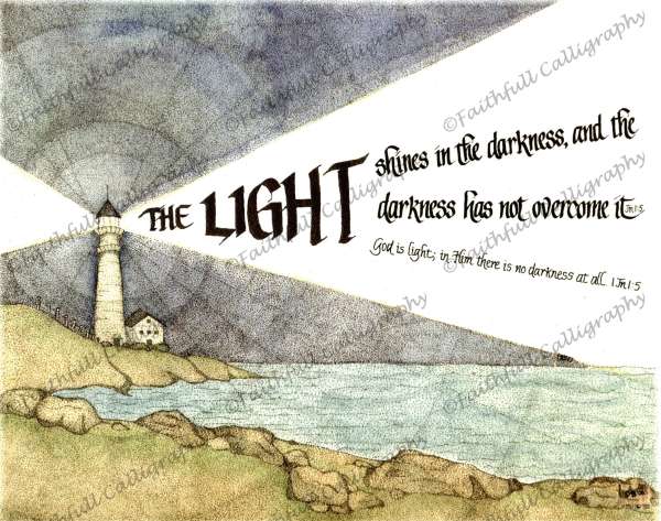 LIGHTHOUSE (John, 1 John, Encouragement, Faithwalk)