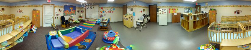 A picture of infant room at LSS Childcare & Education Services, Siuox Falls.