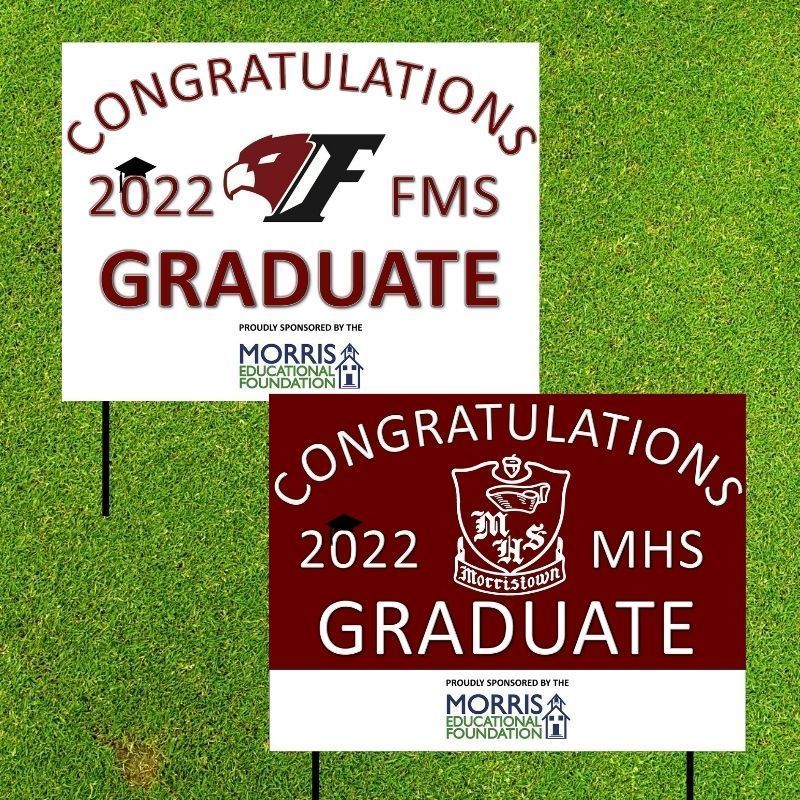 MEF Gifts Senior Signs to all 2022 FMS & MHS Graduates