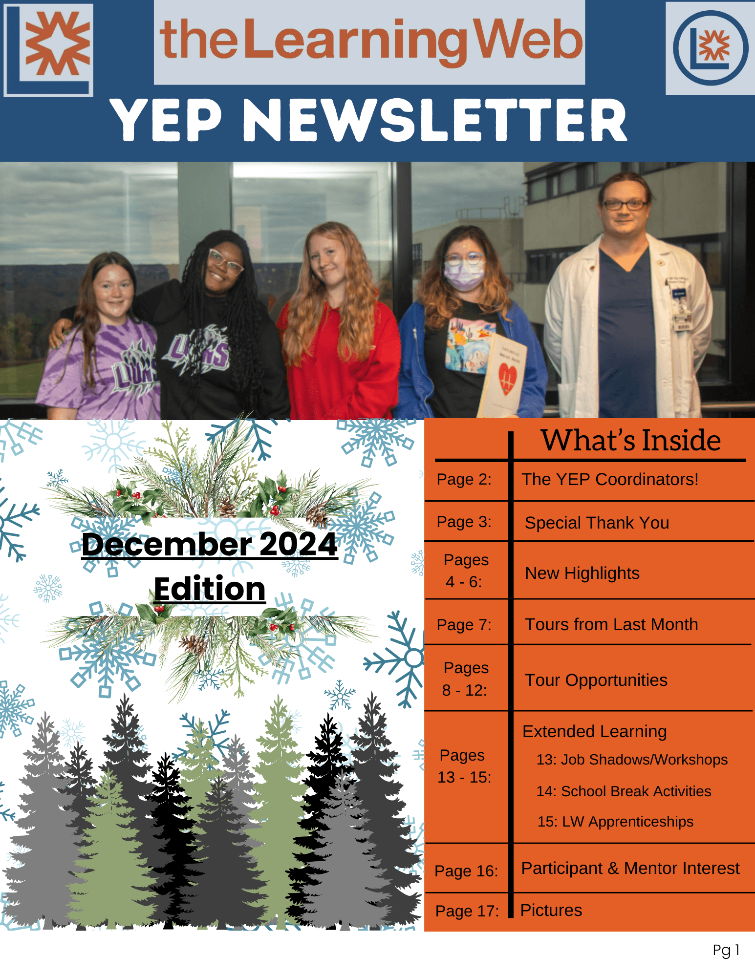 December YEP Newsletter