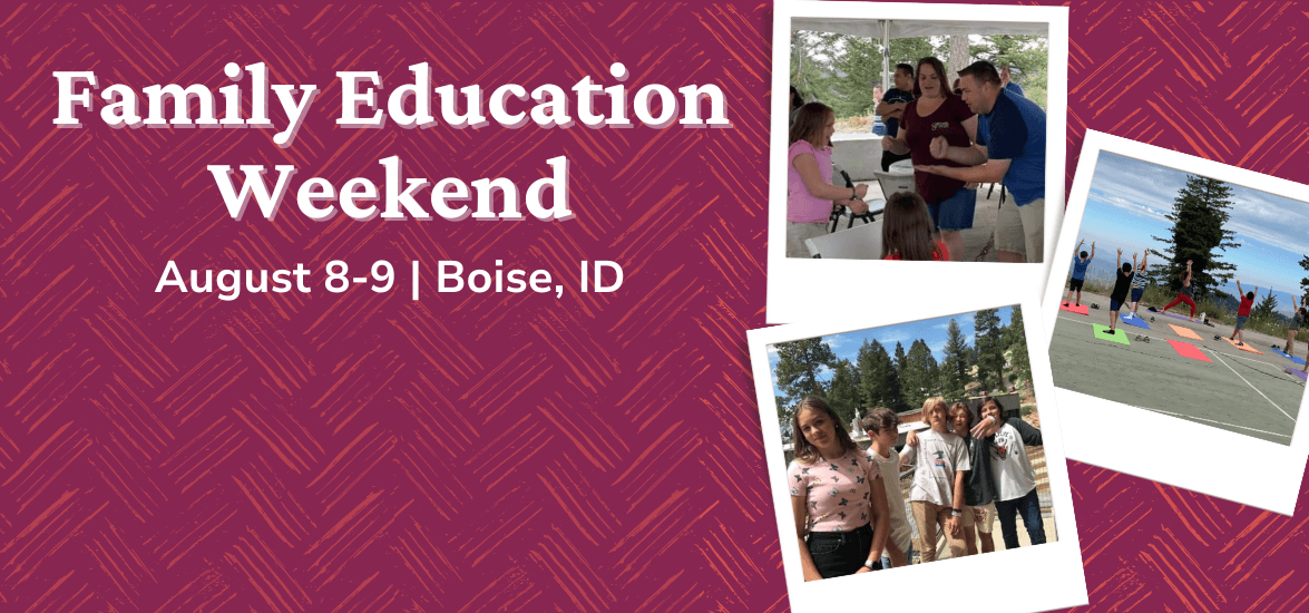 Join us in Boise for a weekend of education and community!