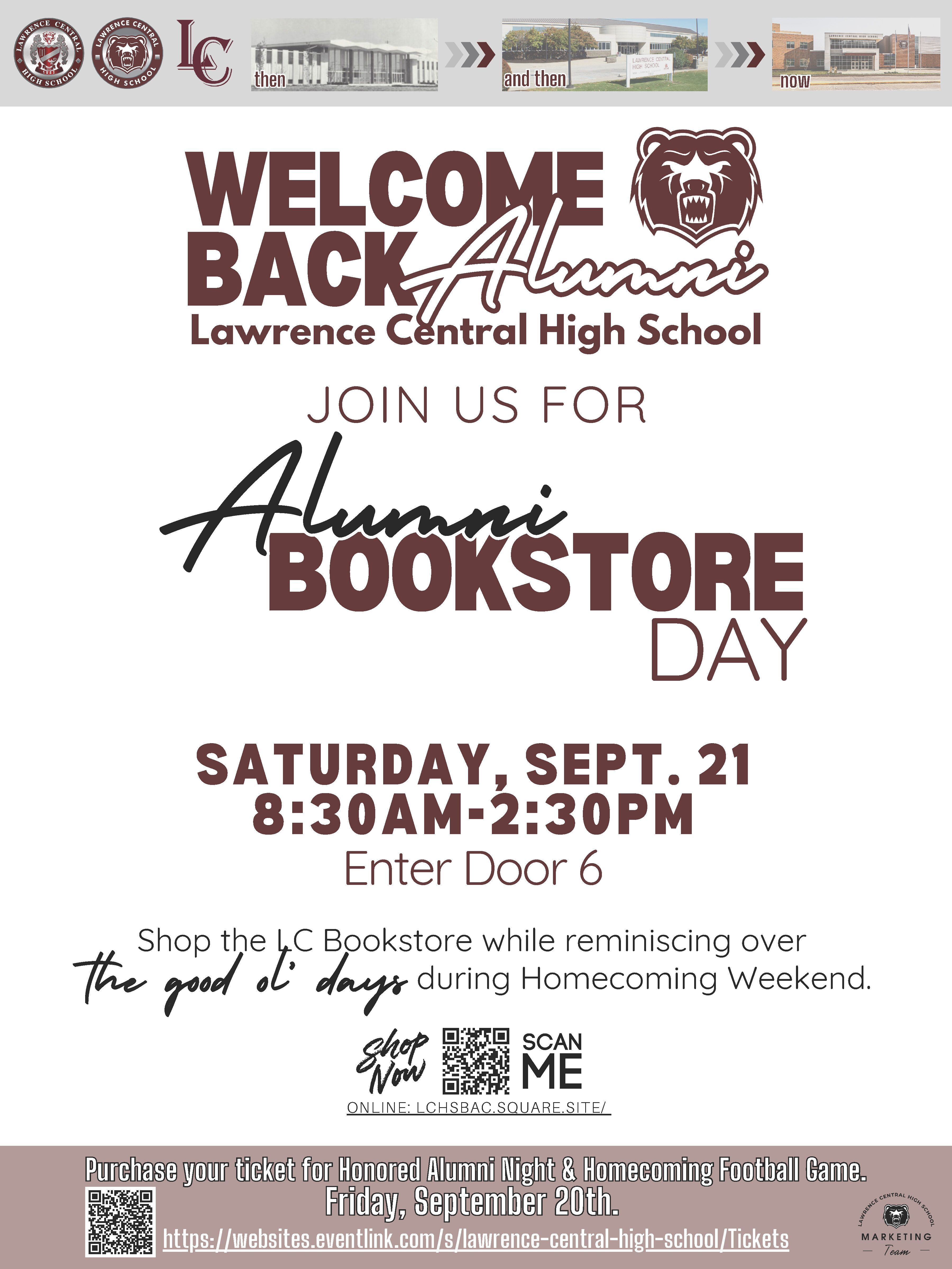 LC Alumni Bookstore Day