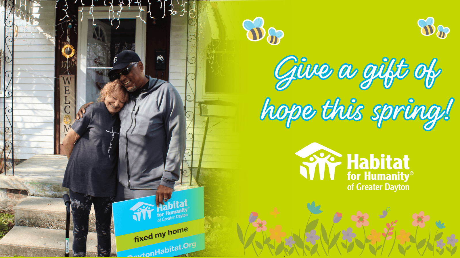 Susan is safe in her home this year thanks to Habitat's Critical Repair Program