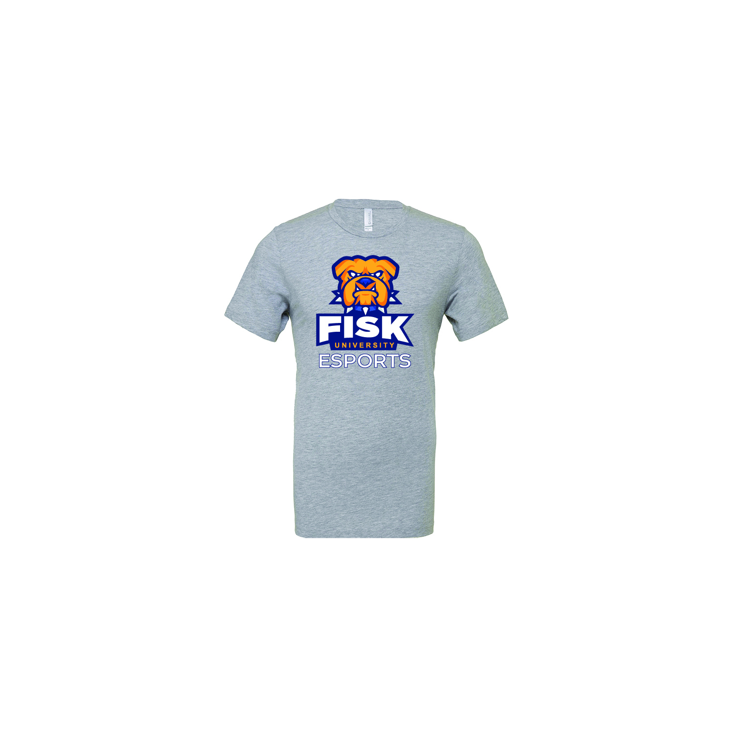 FISK UNIVERSITY Bella + Canvas Unisex Heather CVC T-Shirt