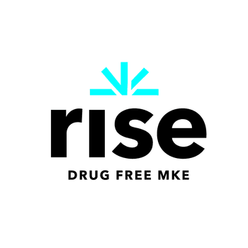 RISE Drug Free MKE logo