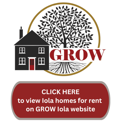 View GROW Iola homes for rent by clicking HERE!