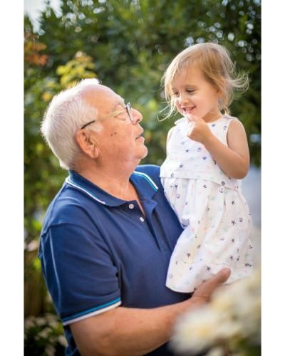 Grandpa & tot