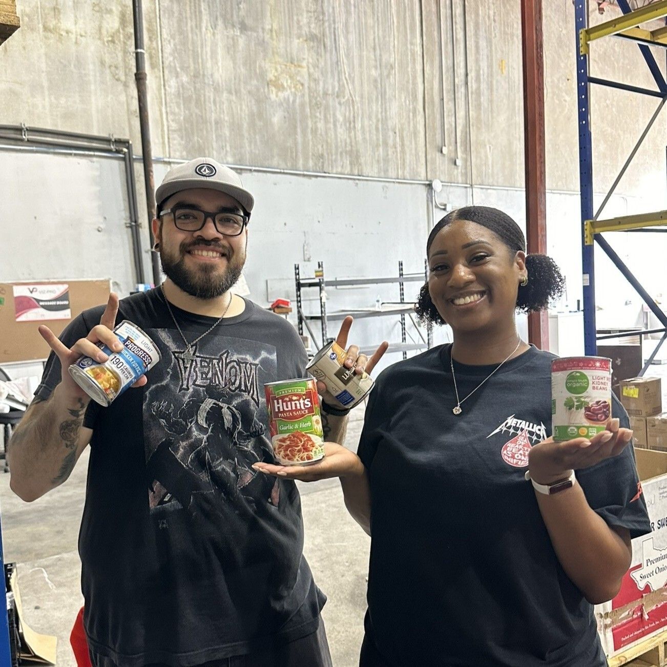  #MetallicaGivesBack to Two Local Orgs in Houston