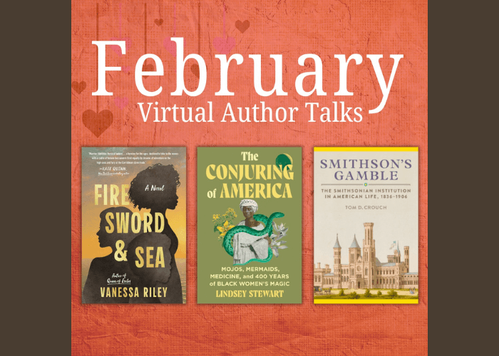 Watch virtual Author Talks for FREE!