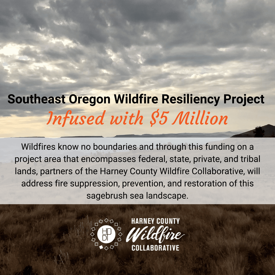 Southeast Oregon Wildfire Resilience Project Infused with $5 Million