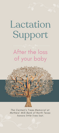 Tri-fold brochure for bereaved parents: