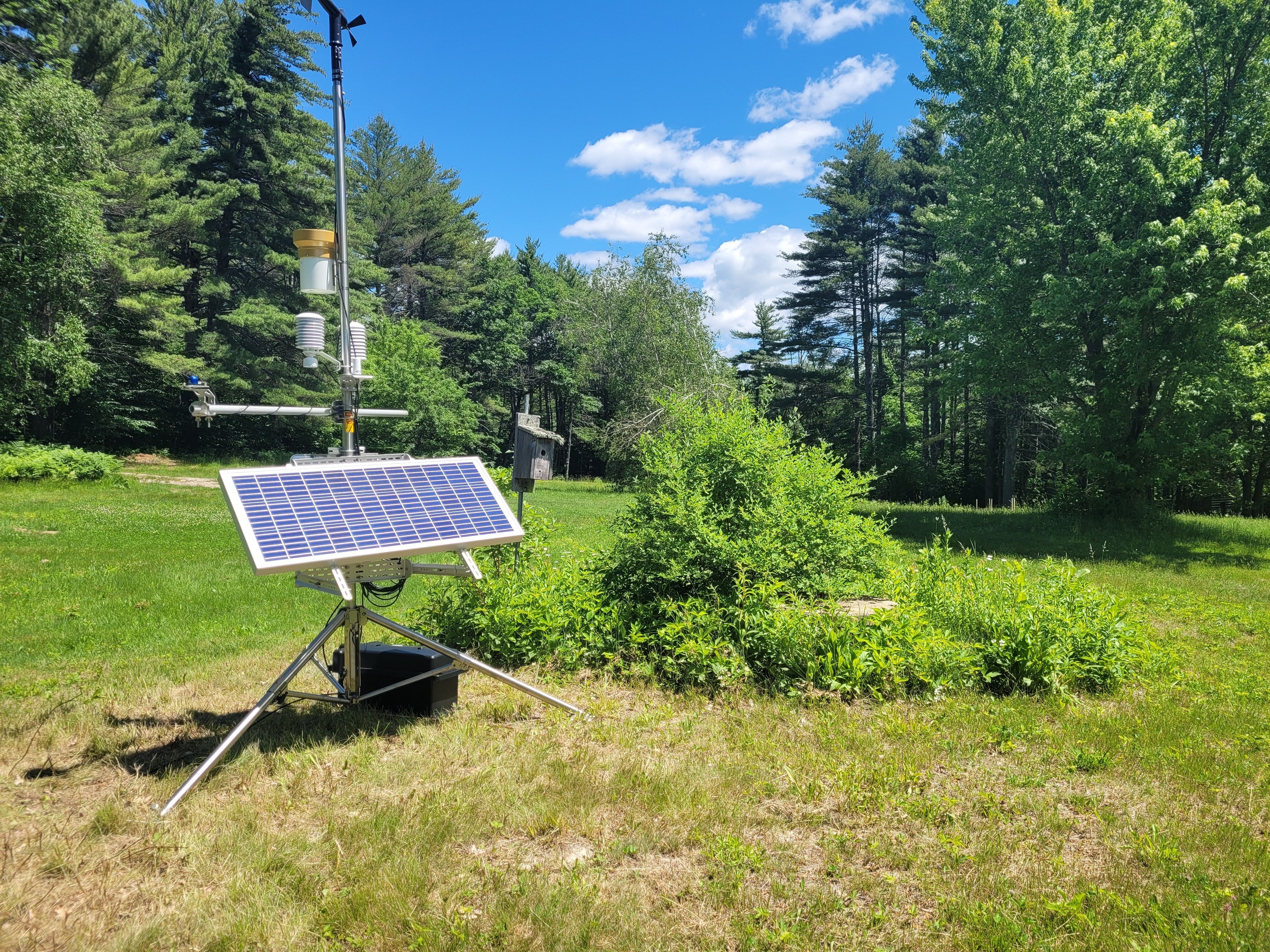 Check Out Our New Weather Station!