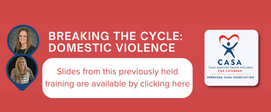 Breaking the cycle: Domestic Violence