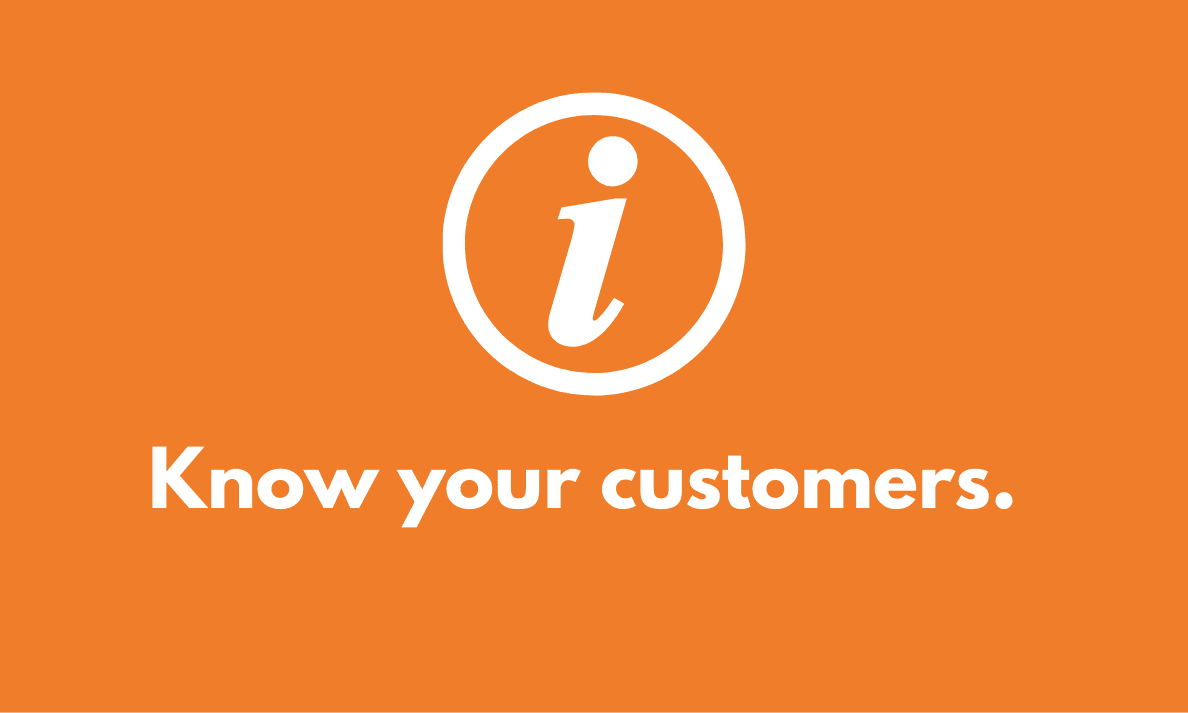 Know Your Customers
