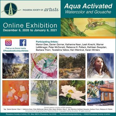Aqua Activated - a watercolor and gouache exhibition