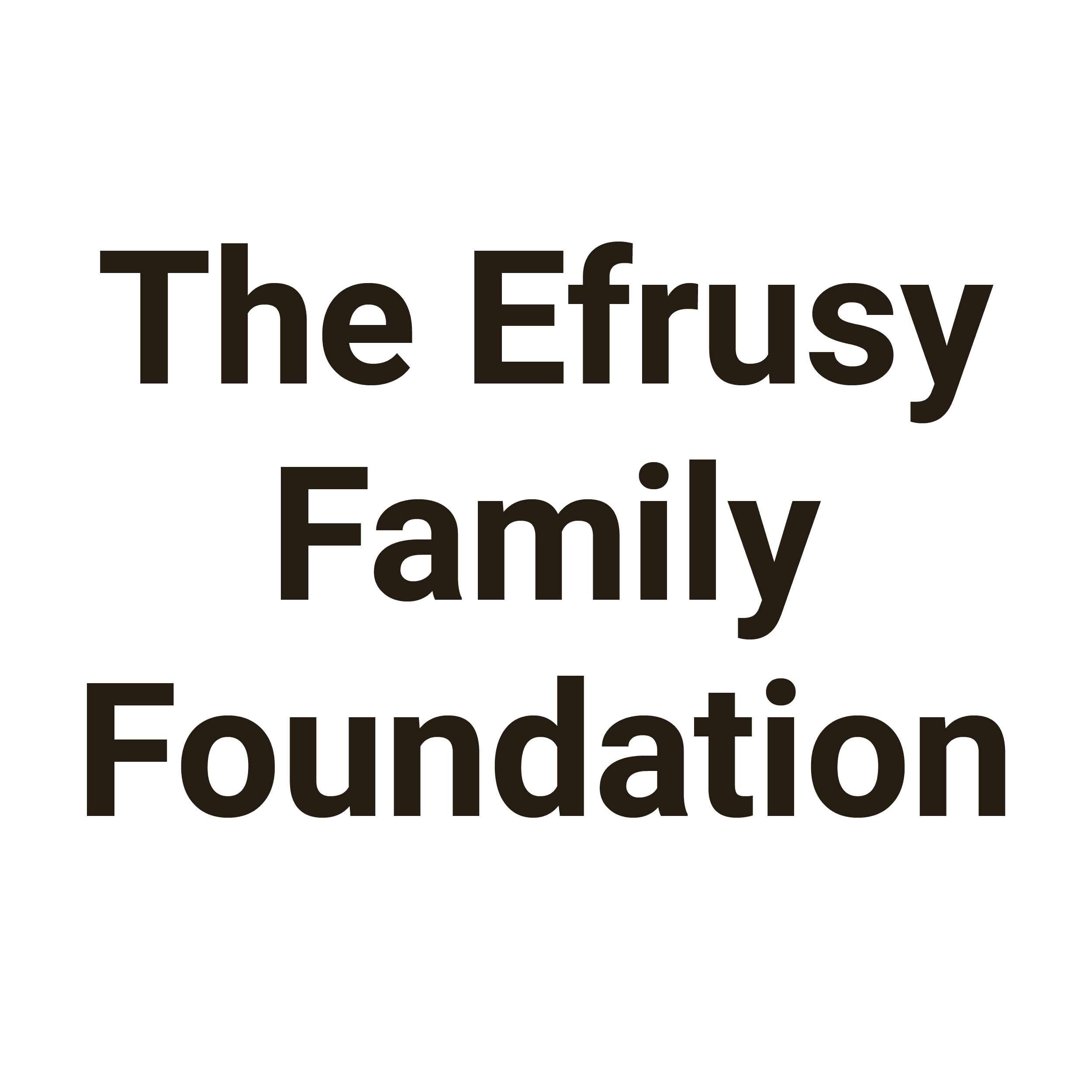 The Efrusy Family Foundation
