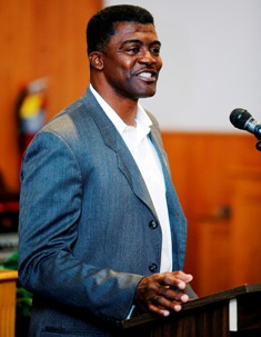 Football standout, AT&T executive applauds the release of Open the Door 14
