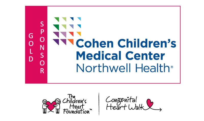 Cohen Children's Medical Center joins The Children's Heart Foundation's Long Island Walk as Gold Sponsor