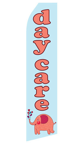 Day Care Econo Stock Flag