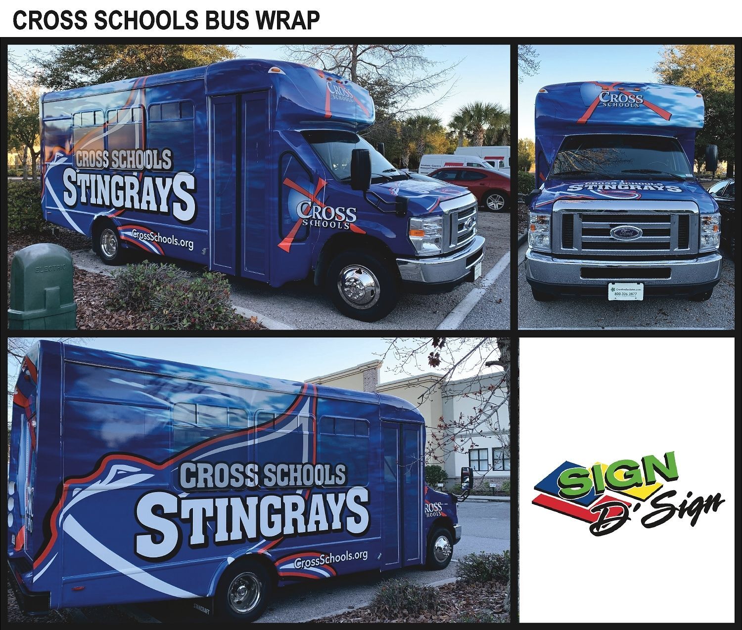 CROSS SCHOOLS BUS WRAP