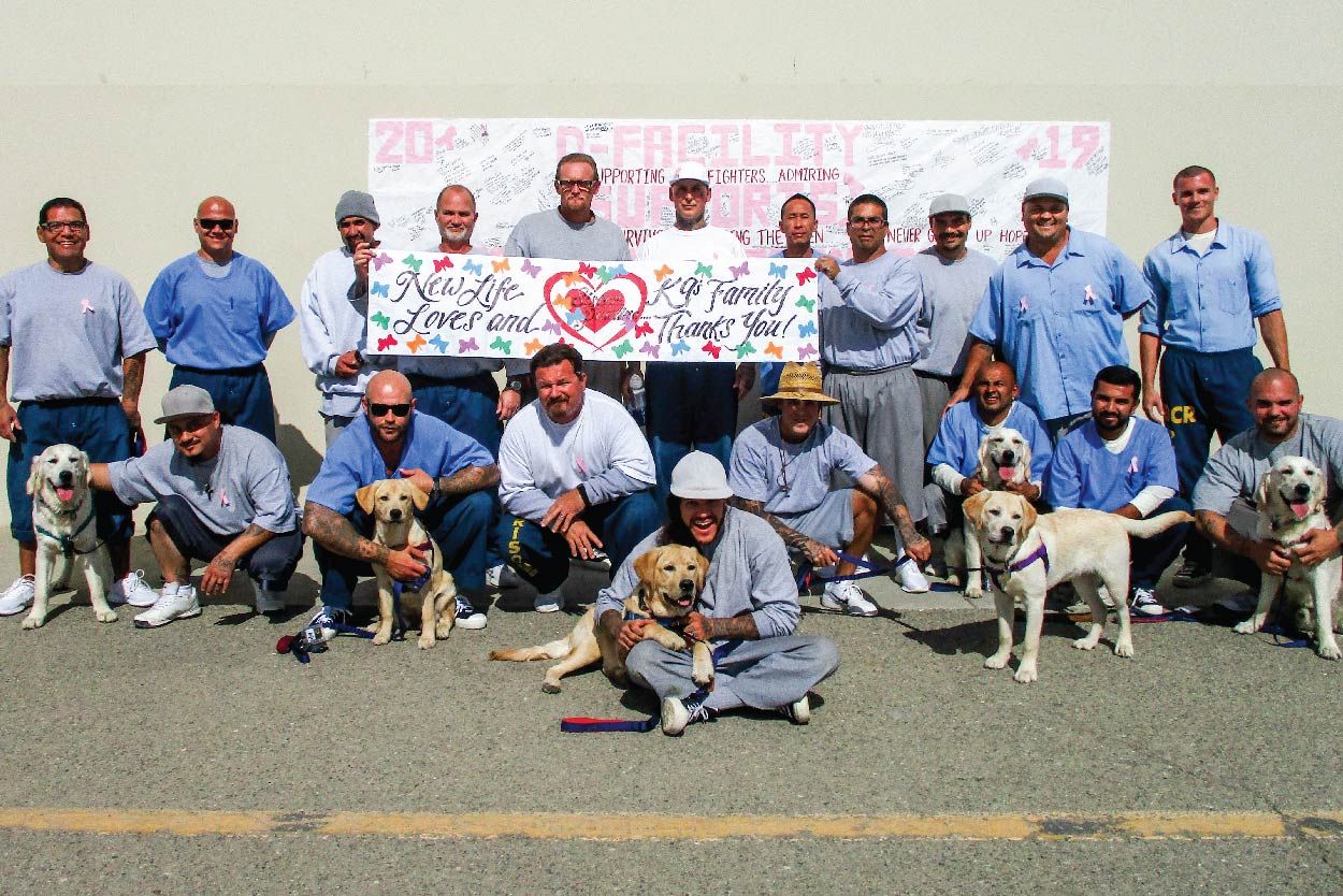 View Dogs at the Pleasant Valley State Prison in Coalinga
