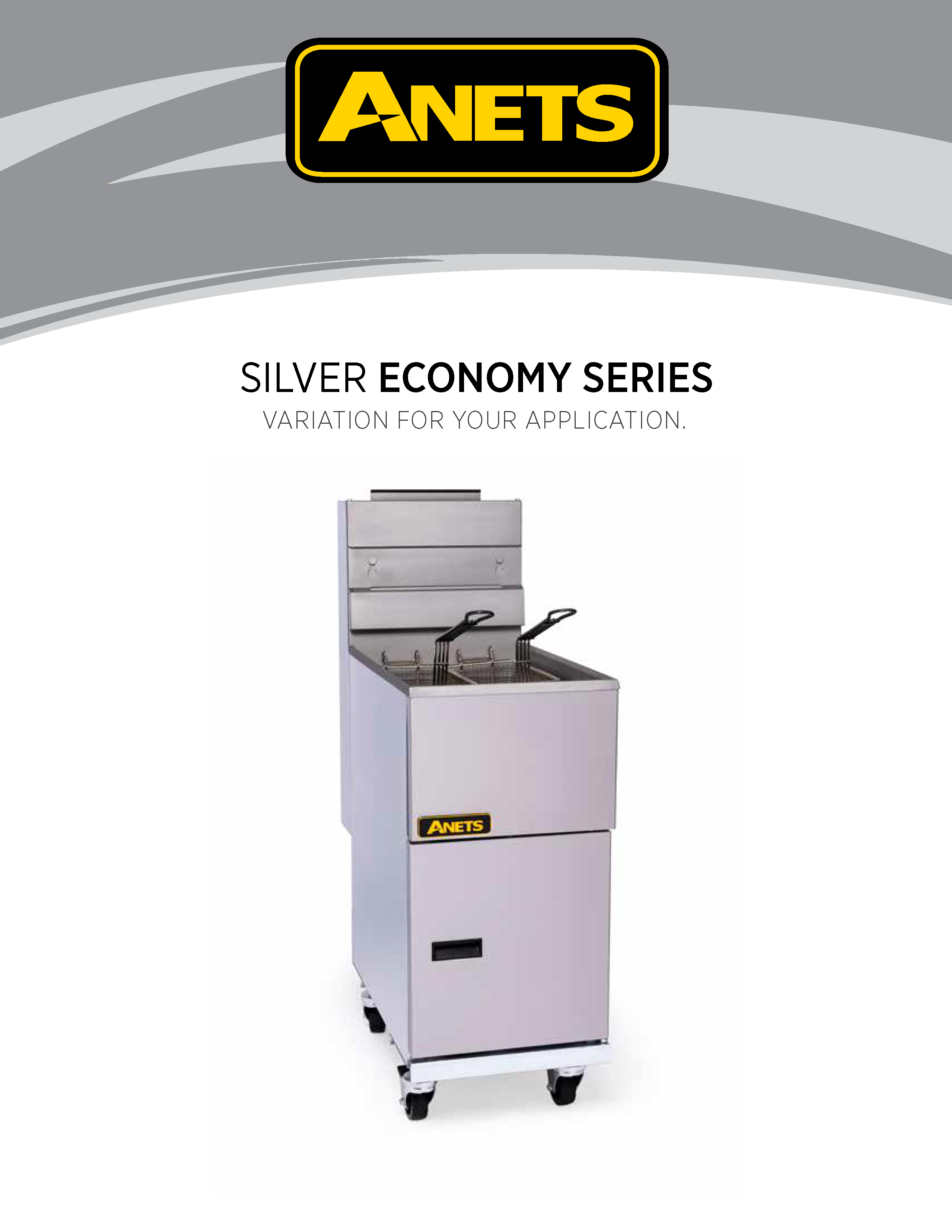 Anets SILVER Fry Fryer brochure