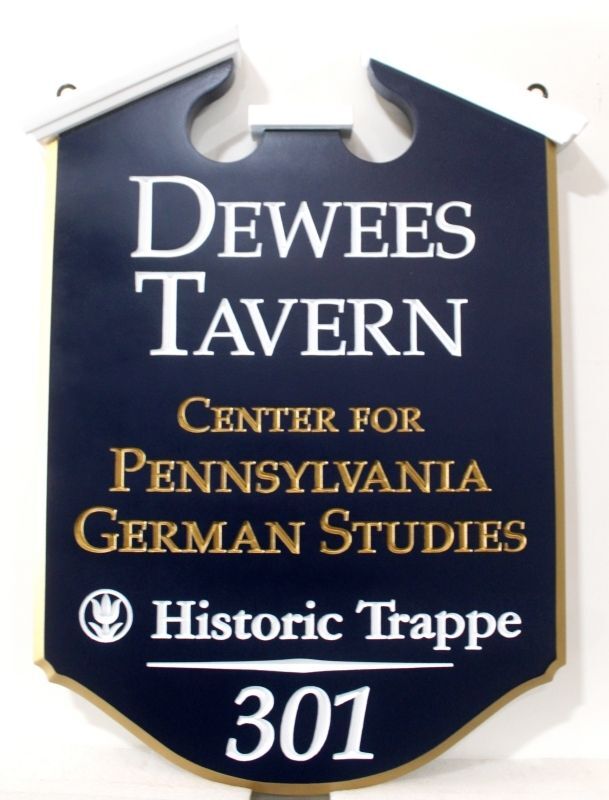 RB27619 - Carved Sign for "Dewees Tavern"