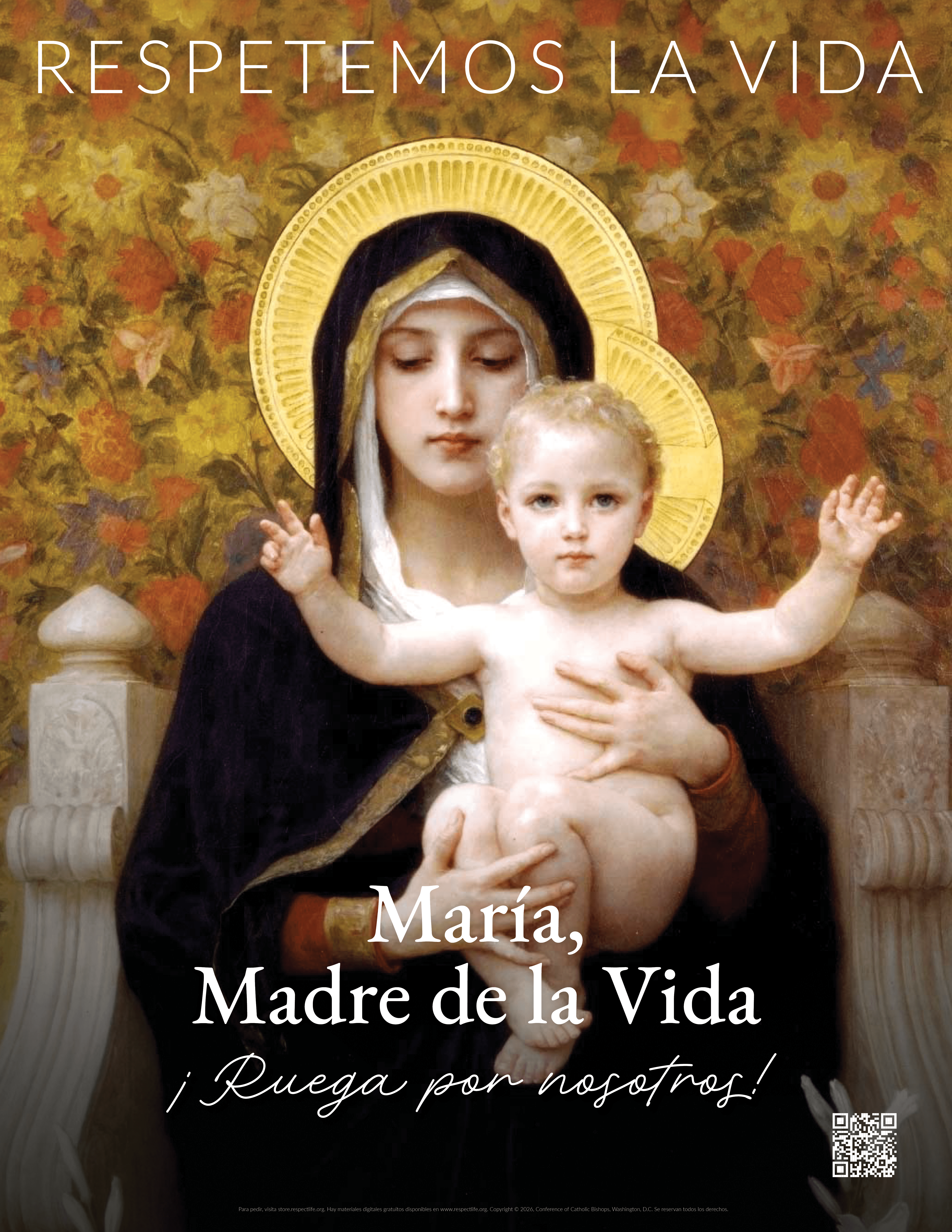 Respect Life Poster in Spanish