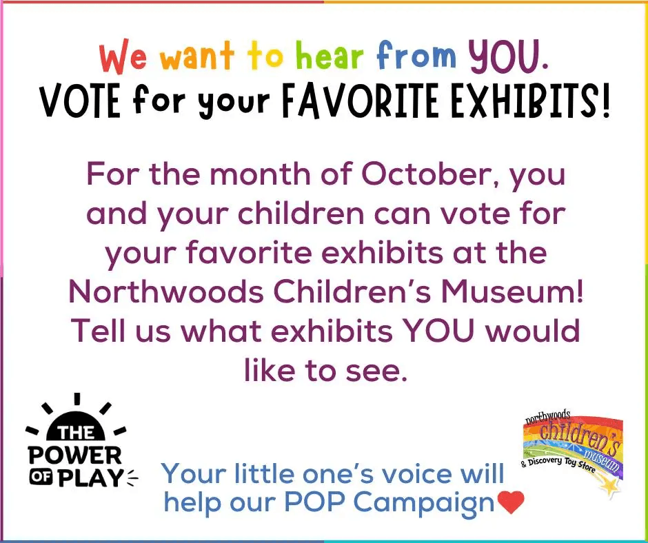 A call to action for voting for your favorite exhibits.