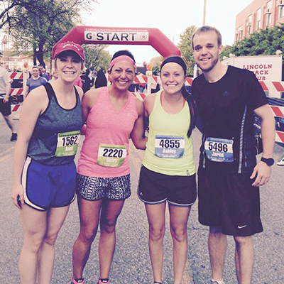 Our Lincoln Marathon Runners