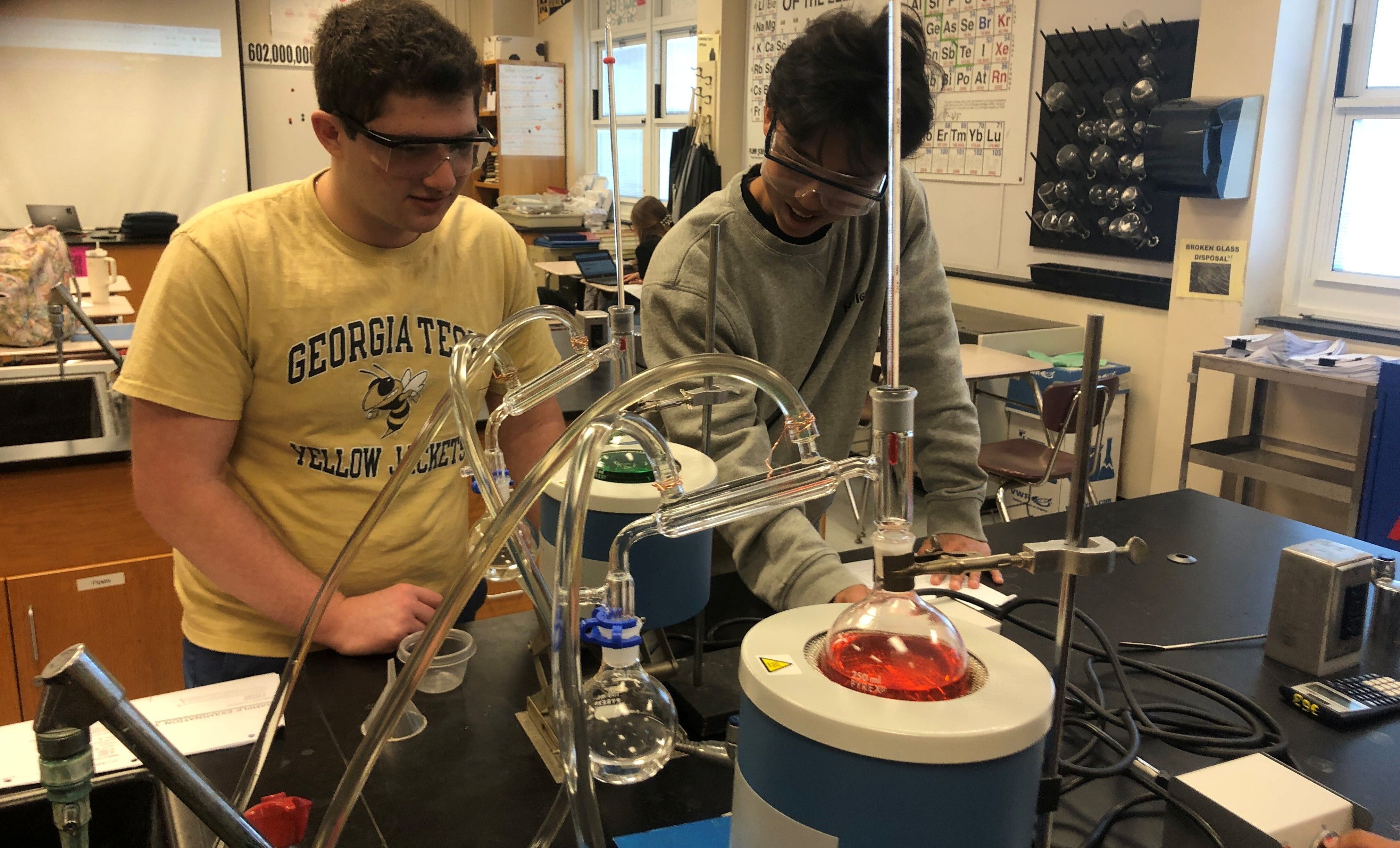 Chemistry Equipment – $5,000