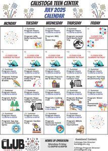 July Calendar